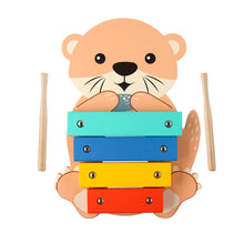 Load image into Gallery viewer, Orange Tree - Woodland Otter Xylophone
