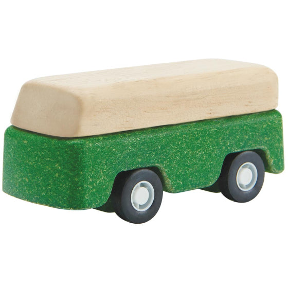 Plan - Green Wooden Bus