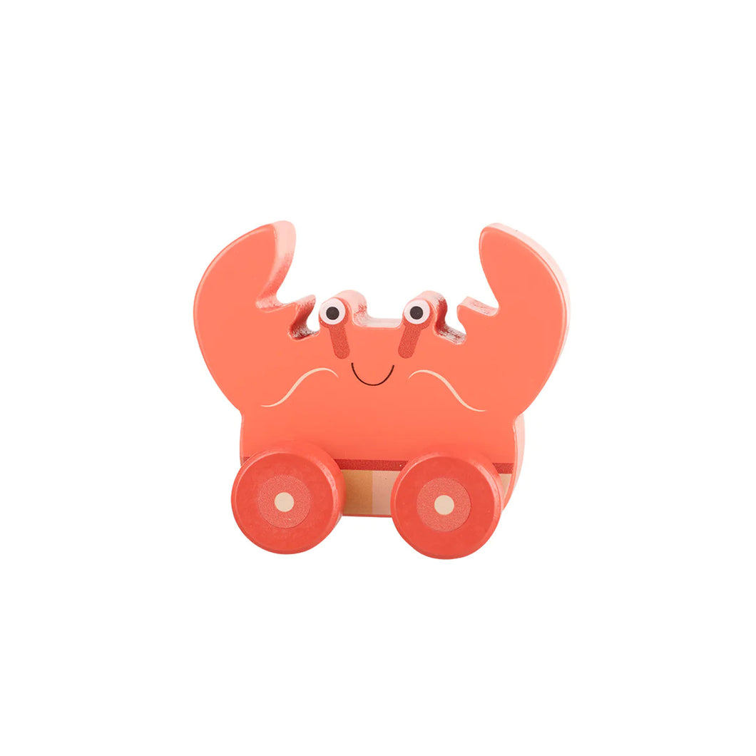 Orange Tree - Crab Push Toy