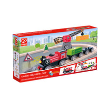 Load image into Gallery viewer, Hape Wooden Train Set
