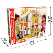 Load image into Gallery viewer, Hape Wooden All Season House ( Furnished ) SALE COLLECTION ONLY
