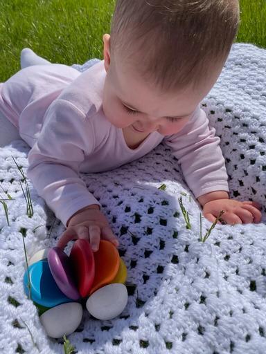 Plan - Wooden Colourful Baby Car