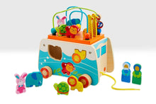 Load image into Gallery viewer, Beehive Wooden 2 in 1 Noah&#39;s Ark &amp; Campervan
