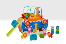 Load image into Gallery viewer, Beehive Wooden 2 in 1 Noah&#39;s Ark &amp; Campervan
