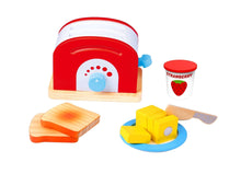 Load image into Gallery viewer, Beehive Wooden Toaster Set
